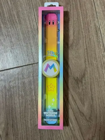 USJ 한정판 5주년 파워업 밴드 슈퍼 닌텐도 월드 마리오