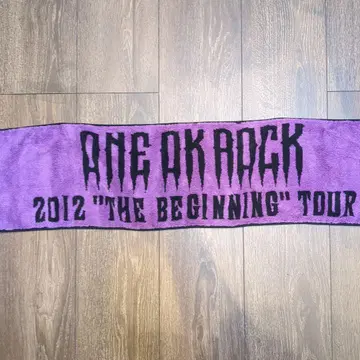 ONE OK ROCK 2012 THE BEGINNING TOUR 타월