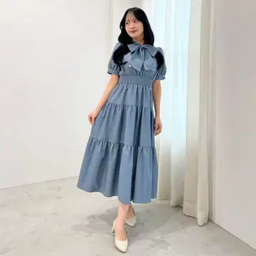 안미르 샴브레이 리본 OP 블루