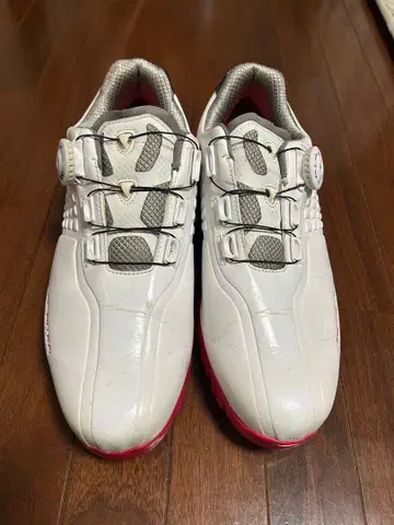 브릿지스톤 ZSP-1 골프화 화이트/레드