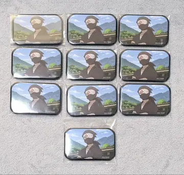 닌타마 최강의 군사 캐릭터 배지 컬렉션 잣토 곤나몬 10개