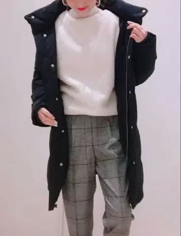 GLOBAL WORK 블랙 다운 자켓 M