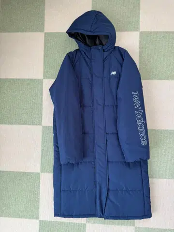뉴발란스 네이비 롱 다운 자켓 L 사이즈