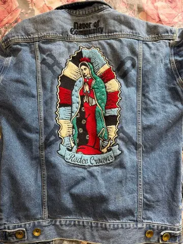 RODEO CROWNS 자수 데님 자켓