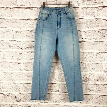 p143 CYNICAL 라이트 블루 데님 팬츠 S~M