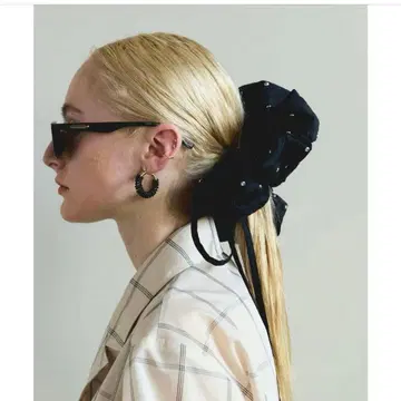 MAISON SPECIAL 볼륨 스크런치 슈슈