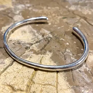 뱅글 팔찌 실버 925 서클 오픈 드롭 실버