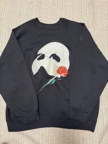 80s 빈티지 오페라의 유령 맨투맨 USA제 페이드 구제 의류