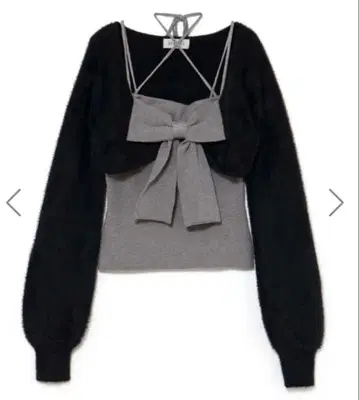 bubbles 리본 니트 앙상블