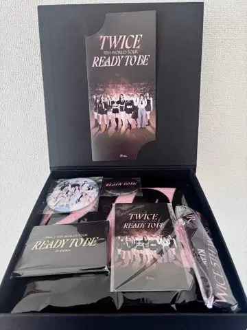 TWICE 5TH WORLD TOUR READY TO BE 박스 세트