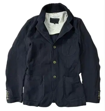 AD2015 가르송 옴므 드 폴리 융모 자켓 네이비 M