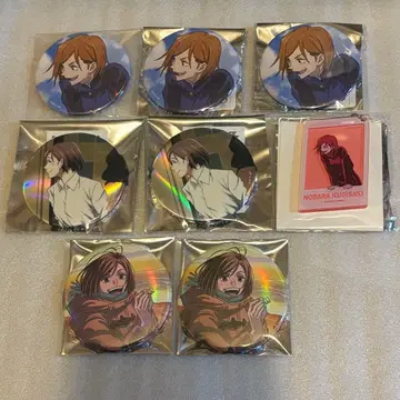 주술회전 쿠기사키 노바라 캔뱃지 TSUTAYA MAPPA 해변