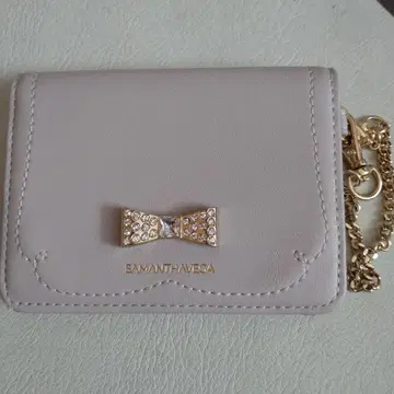 사만사 베가 비쥬 리본 카드 케이스 몇 번 사용한 상품 (박스 있음)