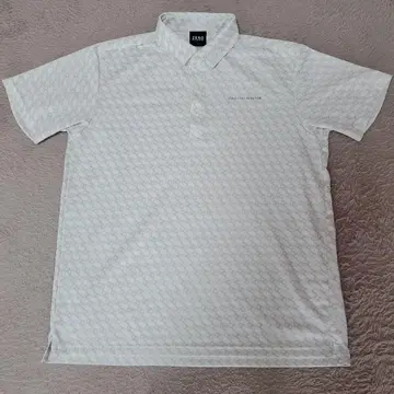 ZERO HALLIBURTON 피케 셔츠 L 사이즈 화이트 계열