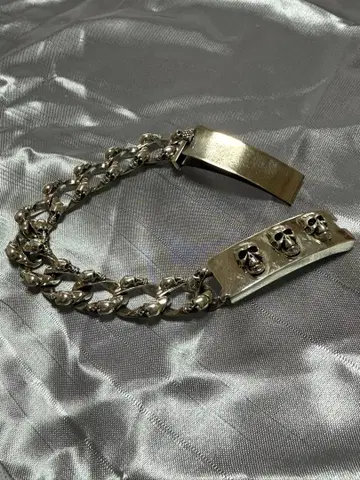 팔찌 남성용 실버 925 스컬 새상품