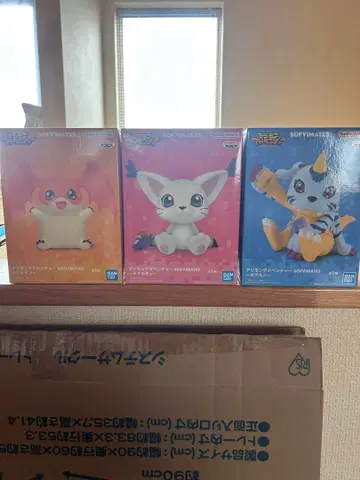 디지몬 어드벤처 SOFVIMATES 소프트 비닐 묶음 판매