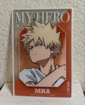 나의 히어로 아카데미아 바쿠고 카츠키 클리어 카드 베이스 야드