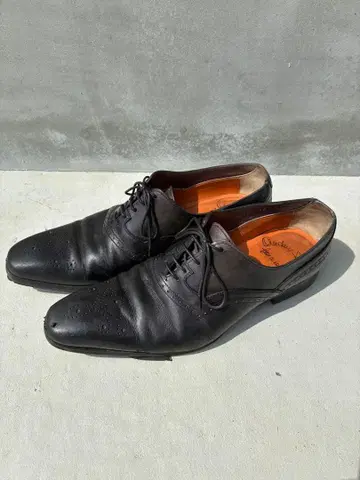 산토니 비즈니스 슈즈 가죽 신발 메달리온