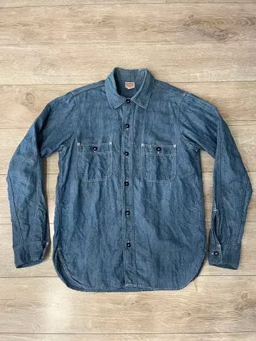 프리휠러스 샴브레이 셔츠 닐 셔츠 워크 셔츠