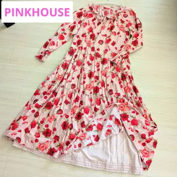 단단 프릴 장미 스칼렛 로즈 pt 롱 원피스 389