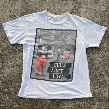 00s 미키마우스 미니 짝사랑 셔츠 구피 멕시코제