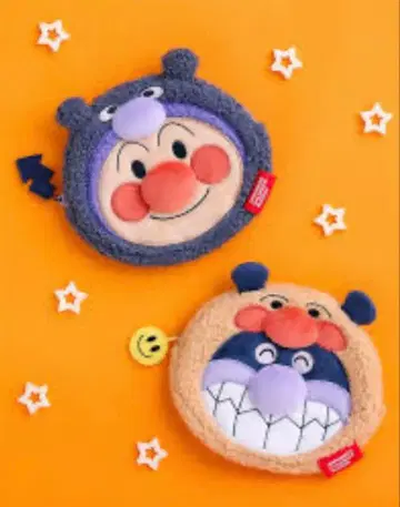 새상품 호빵맨 뮤지엄 한정판 키구루미 페이스 파우치