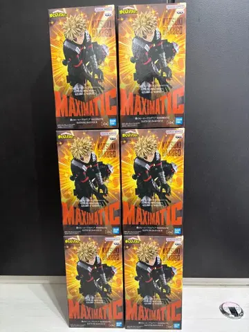MAXIMATIC 바쿠고 카츠키 피규어 6개