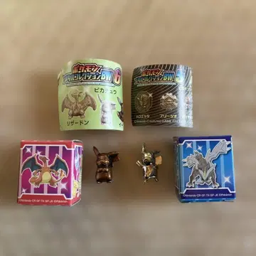 포켓몬 가챠 메탈 컬렉션 BW 피규어 피카츄 2종 세트