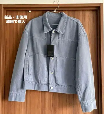 P.I.N.O. 라이트 블루 데님 자켓 M 사이즈 남성용