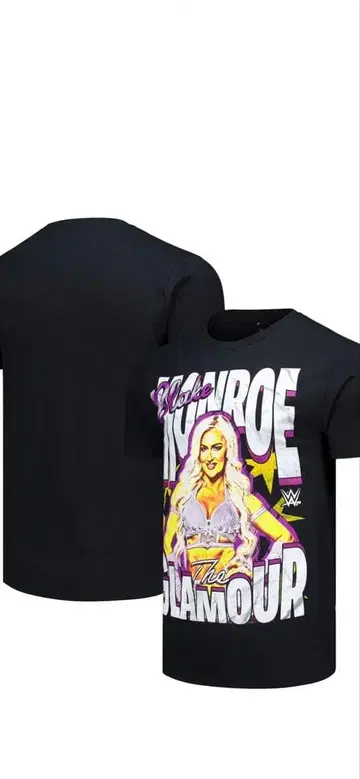 XL WWE 프로레슬링 T셔츠 블레이크 몬로 마라이아 메이 스타덤