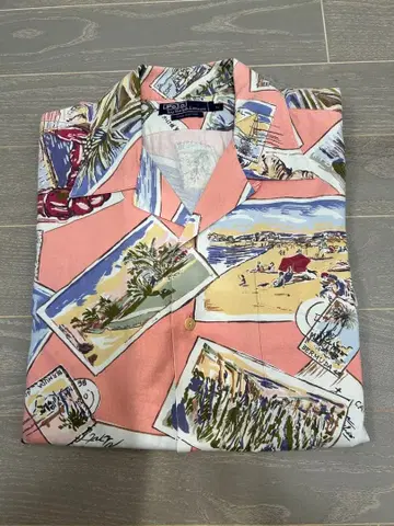 랄프 로렌 엽서 오픈 카라