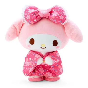 마이멜로디 봉제 인형 기모노