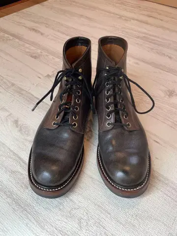 Y'2LEATHER ECO HORSE WORK BOOTS BLACK