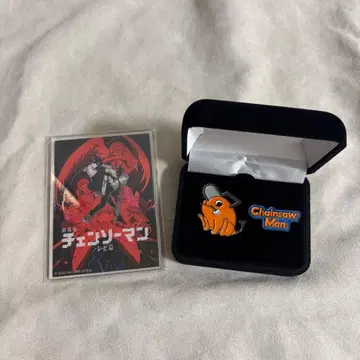 극장판 체인소 맨 레제 편 로손 오리지널 굿즈 핀즈 & 아크릴 카드