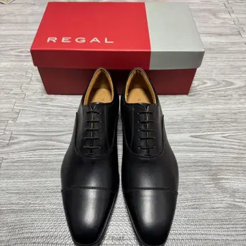 미사용 리갈 21CL 스트레이트 팁 비즈니스 슈즈 블랙 26cm