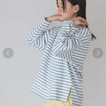 B:MING by BEAMS / 바스크 보더 롱 슬리브 T셔츠