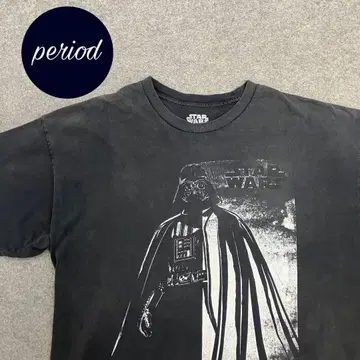 P3173 STARWARS 다스 베이더 프린트T셔츠 페이드