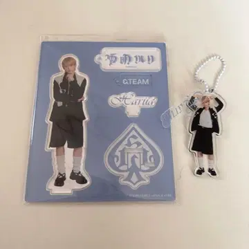 &TEAM 하루아 설광 아크릴 스탠드 아크릴 키링