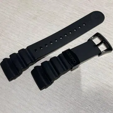 미사용 새상품 세이코 벨트 24 블랙 정품 벨트 프로스펙스