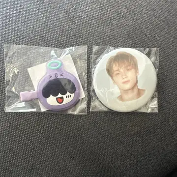 TXT 뿔바투 후므냐린 헤어 클립 캔뱃지