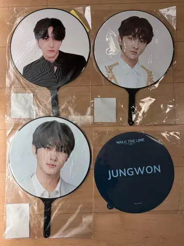 ENHYPEN 정원 부채 세트 3점