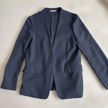 그린 라벨 릴랙싱 노카라 자켓 38 네이비 M