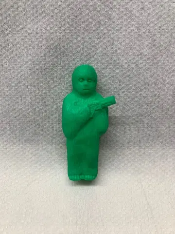 스타 워즈 지우개 피규어 츄바카 그린 흠집 있음 타카라