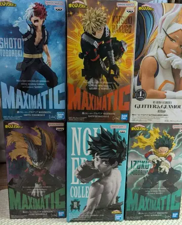 나의 히어로 아카데미아 점프계 피규어 묶음 판매 미개봉