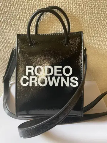 새상품 RODEO CROWNS 블랙 숄더백