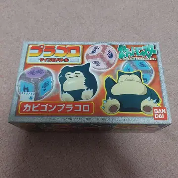 BANDAI 플라콜 카비곤 포켓몬 캐릭터콜 주사위 배틀 당시 물품