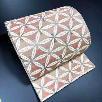 순수 실크 지금부터 홑옷 시기에도 후쿠로 오비 [꽃 칠보]