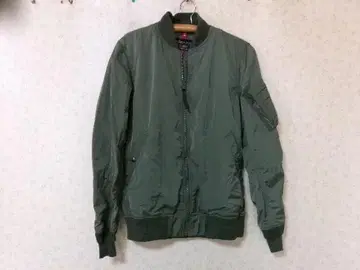 104646 알파인더스트리 MA-1 자켓 그린 사이즈 L