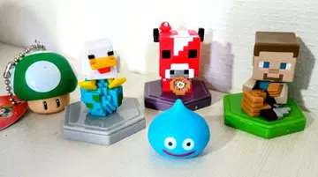 마리오 드래곤 퀘스트 마이크 피규어 5종 세트