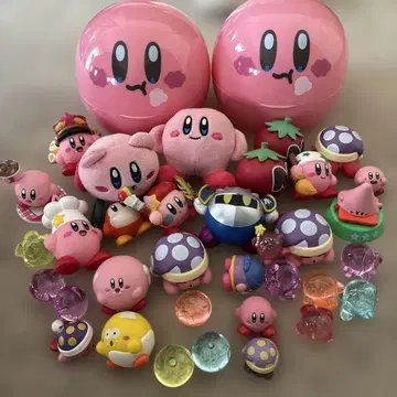 별의 커비 커비 피규어 소품함 일괄